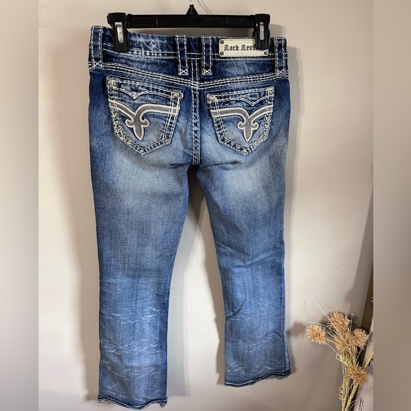 Rock Revival Bootcut Raizel Denim Jeans Size 26 - Picture 4 of 14